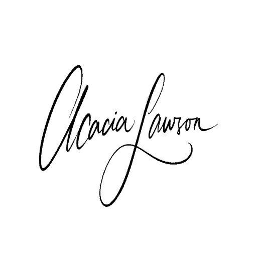 acacia lawson picture of signature